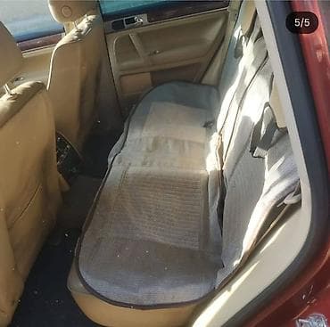ауди рул: Volkswagen Touareg: 2004 г., Автомат, Бензин, Жол тандабас — 5