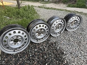 Железные Диски R 15 Honda, Комплект, отверстий - 4, Б/у