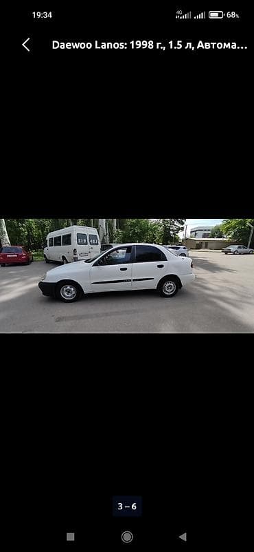 daewoo l: Daewoo Lanos: 1998 г., 1.5 л, Автомат, Бензин, Седан — 4