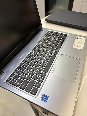 Ноутбуктар жана аксессуарлар: Ноутбук ASUS, металлическая крышка серебристого цвета, классический — 3