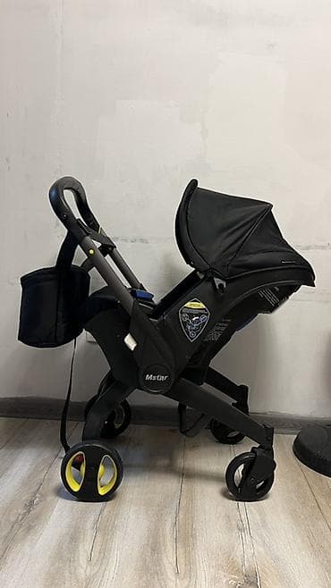 magic stick: Детская коляска-трансформер Mstar (черная) - Универсальная — 7