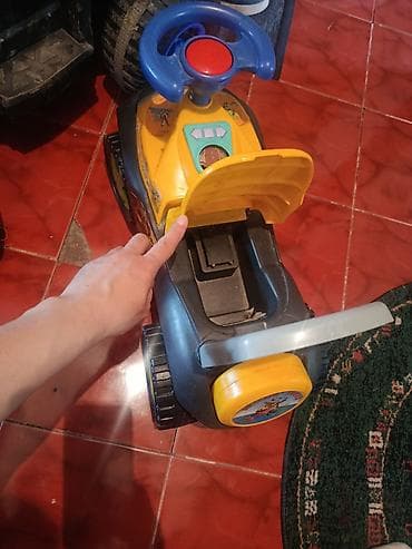 доска для купания: Каталка-машинка для детей «Dinosaur World» - Тип: детская каталка с — 2