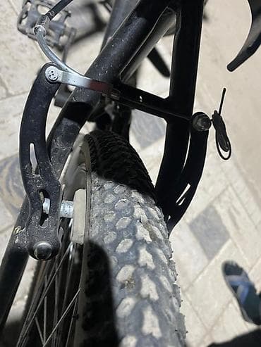 fixed gear: Городской/горный велосипед 26" - Колеса 26" с универсальными — 3