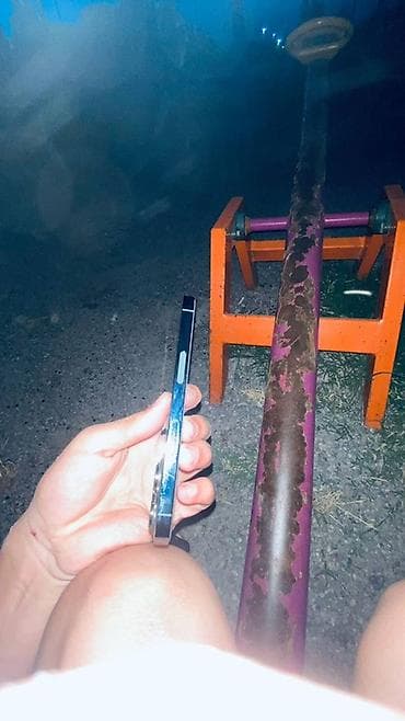 монитор с камерой заднего вида: IPhone 13 Pro, Alpine Green, Чехол — 1