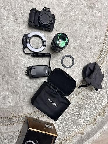 объектив 50: Canon 100 mm 1) Объектив Canon EF 100mm f/2.8L Macro IS USM - Байонет — 2