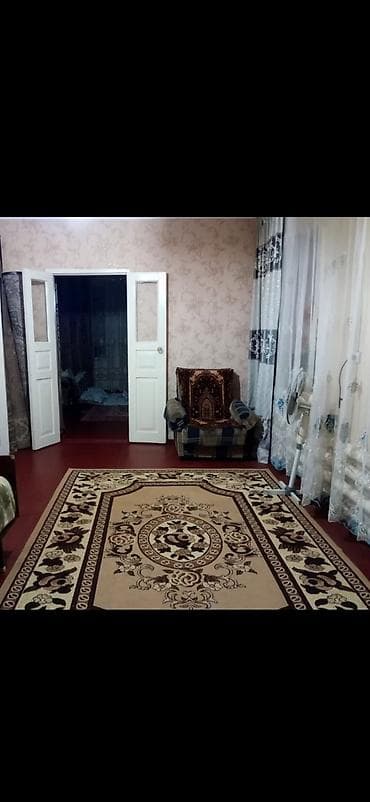 токмок кун чыгыш: 60 м², 3 бөлмө, Забор, тосулган — 3