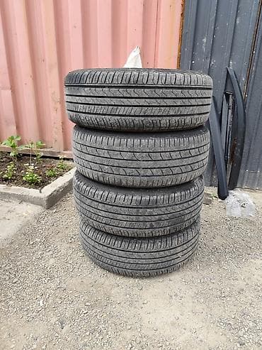 Колеса в сборе 205 / 55 / R 16, Лето, Б/у, Комплект, Легковые, Железные, отверстий - 5