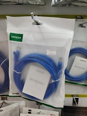 коннектор: UGREEN сетевой кабель Ethernet - Тип: патч-корд RJ45 — RJ45 - — 1