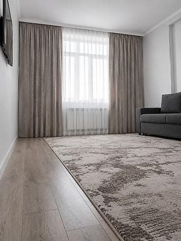 квартира иссык куль: 1 комната, 34 м², Индивидуалка, 3 этаж, Евроремонт — 1