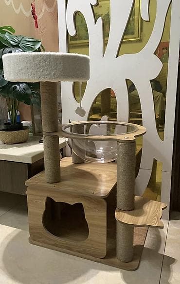 кот леопольд: Продаю Новый домик для кошек. - Многоуровневая конструкция: нижний — 1