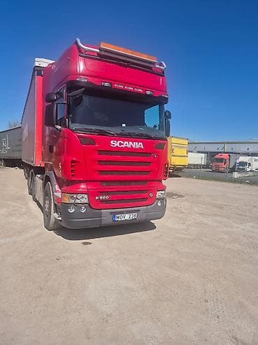Транспорт: Тягач, Scania, 2007 г., Тентованный — 3