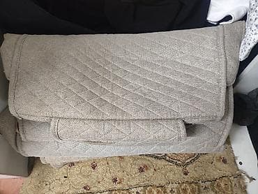 эвро полик: Чехлы Велюровые, цвет - Бежевый, Б/у — 4