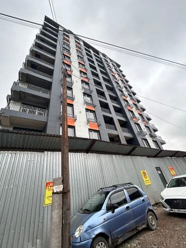 купить квартиру в рассрочку бишкек: 2 комнаты, 73 м², Элитка, 7 этаж, ПСО (под самоотделку) — 1