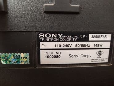 телевизор колдонулган: Телевизор Sony. отличное качество. отлично работает. диагональ 50 — 2