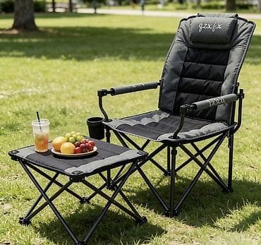 семейные одежды: Походный складной стул, Другой материал, цвет - Серый — 1