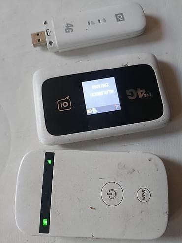 Модемдер жана тармак жабдуулары: Карманный Wi‑Fi роутер (4G/LTE) - Поддержка 4G LTE для мобильного — 1