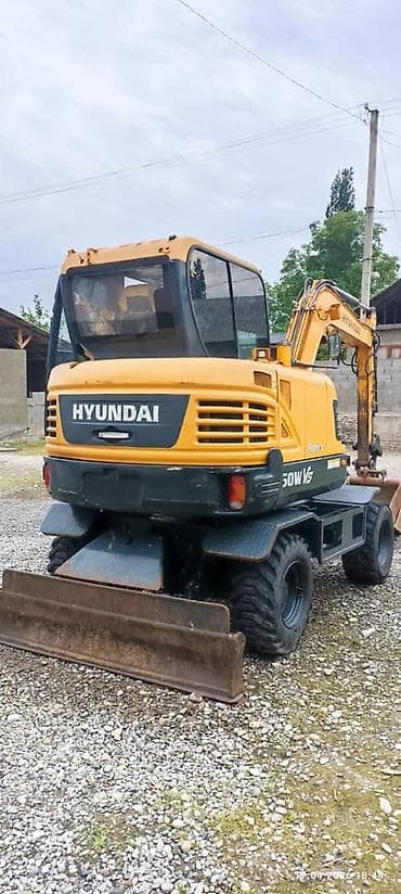 гидравлика хйундаи портер 1: Экскаватор, Hyundai, 2018 г., Дөңгөлөктүү — 5