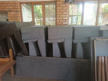 стекло на духовой шкаф: Прямой диван, Б/у, Двуместный — 4