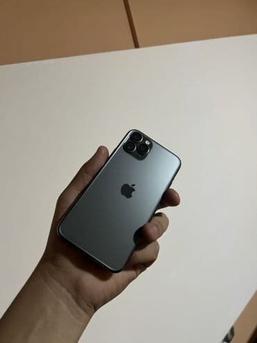 айфон 11 про макс бу цена: IPhone 11 Pro, Колдонулган, 256 ГБ, Midnight, Коргоочу айнек, Каптама, 79 % — 2