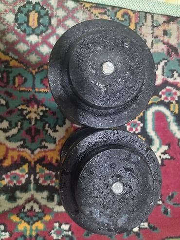 Разборные гантели, пара. - Материал: металл (блины и грифы). - — 4
