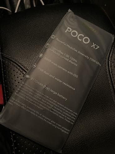 poco м3: Poco X7, Новый, 256 ГБ, цвет - Черный — 4