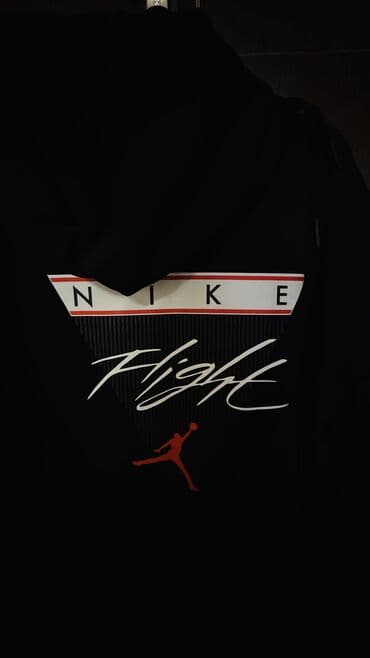 Мужская толстовка, Стандарт, Nike, Новый, цвет - Черный, Самовывоз