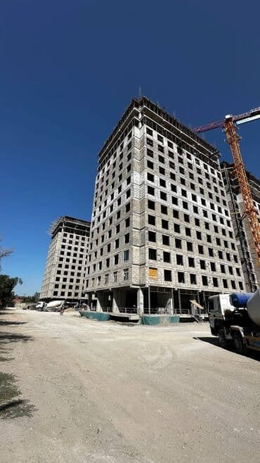 купить квартиру в бишкеке от delmar group: 3 комнаты, 91 м², Элитка, 13 этаж, ПСО (под самоотделку) — 2