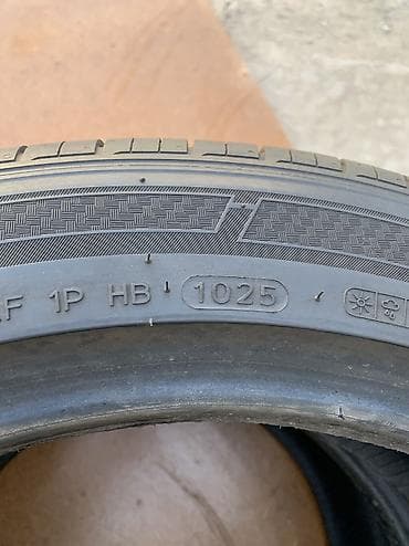Унаа: Шиналар 245 / 45 / R 18, Жай, Колдонулган, Жуп, Жеңил унаалар, Корея, Hankook — 3