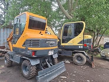 Экскаватор, Hyundai, 2012 г., Колесный