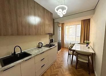 Күндүк ижара: 1 бөлмө, Люкс, ​​элита, Восток-5 мкр, Душ кабинасы, Жаздык, жууркан-төшөк каптары, Кондиционер — 3