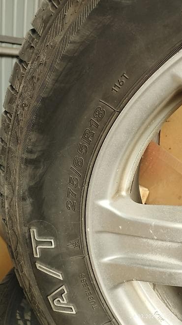 rf 2: Колеса в сборе 275 / 65 / R 18, Всесезонная, Комплект, Внедорожные (АТ/МТ), Литые, отверстий - 5 — 2