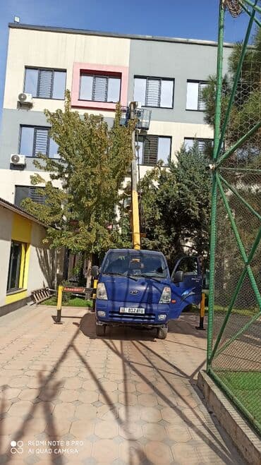 прейскурант цен на строительные работы: Автовышка стрела 16М 220V за отдельную плату Минимальный выезд на — 6