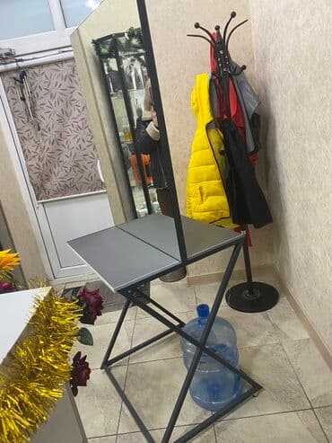 Постельное белье: Продается двухсторонние зеркало, для салона красоты НОВОЕ! Высота — 2