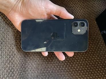 IPhone 12, 128 ГБ, Черный, Коробка, 76 %