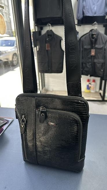 портфель кожа: Классическая сумка, Butun, Материал: Экокожа, Регулируемый ремень, Мужские — 2