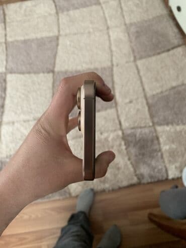 рассрочка телефон бишкек без первоначального взноса: IPhone 16 Pro Max, Б/у, 512 ГБ, Natural Titanium, Кабель — 3