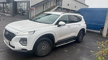 range over: Hyundai Santa Fe: 2018 г., 2 л, Автомат, Дизель, Внедорожник — 4
