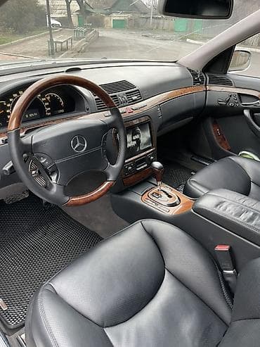 двигител митсубиси спейс вагон: Mercedes-Benz S-Class: 2003 г., 5 л, Автомат, Бензин, Седан — 7