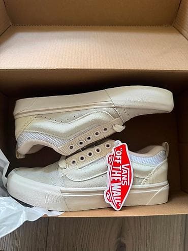 nike react: Кеды Vans Old Skool, цвет бежевый (кремовый). - Материалы — 1