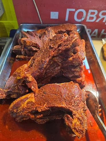 Маринованные крылья и ребра для мангала/гриля. Куриный ножки,утка