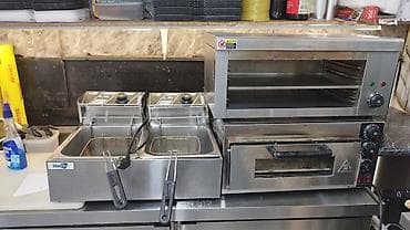 Профессиональное оборудование для кухни/фаст‑фуда из нержавеющей