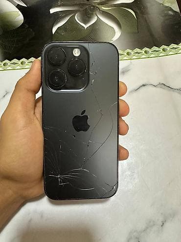 iphone 15: IPhone 14 Pro, Б/у, 256 ГБ, Черный, 83 % — 7