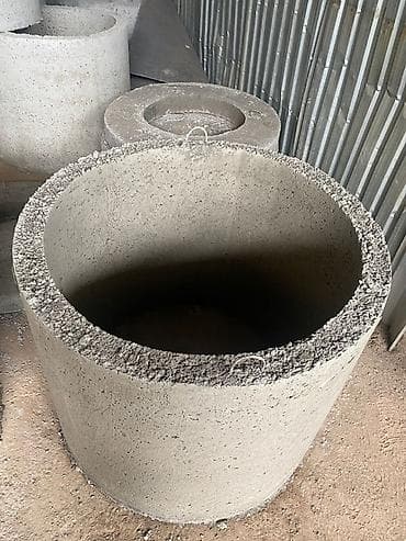 оптом молоко: Железобетонное (ЖБИ) кольцо для септика Размер: 100 x 100 x 8 см, Бесплатная установка, Оптом, В розницу — 2