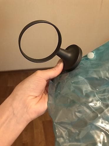 подставка для колец: Держатель для Зубных щёток, пасты, настенный (кольцевой) - Тип — 3