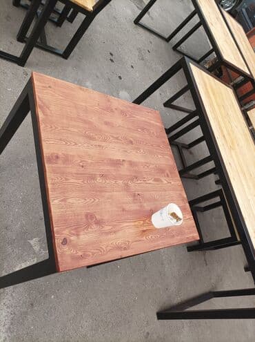 современные столы и стулья для кухни: Кухонный стол и стул — 14