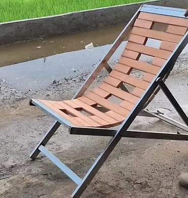 Шезлонг Металл