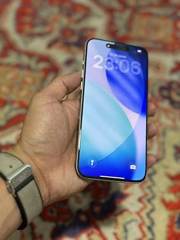 IPhone 15 Pro Max, Колдонулган, 512 ГБ, Natural Titanium, 93 % — 4