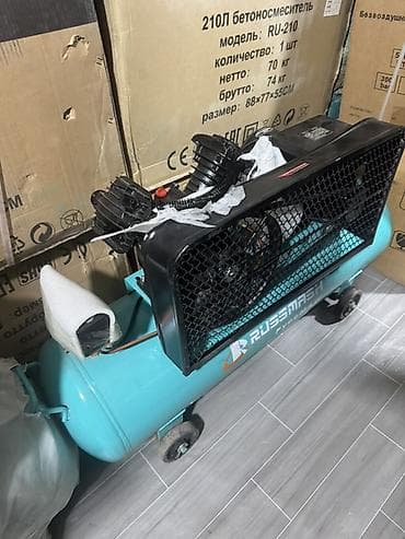 Инструменттер: Компрессор Боёо үчүн, Электр, Поршень, Жаңы — 6