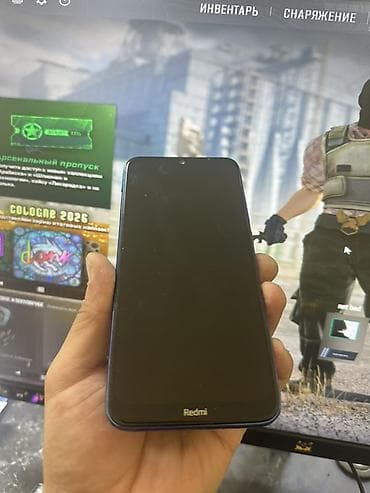 ми 9 с: Redmi, Redmi Note 8, Б/у, 64 ГБ, цвет - Синий — 1