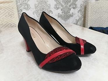 new balanc: Лодочки женские, классические. Вариант 1: - Цвет: черный глянцевый. - — 9